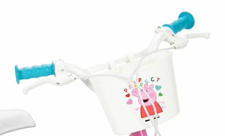 Vaikiškas dviratis 16" peppa pig, rožinis