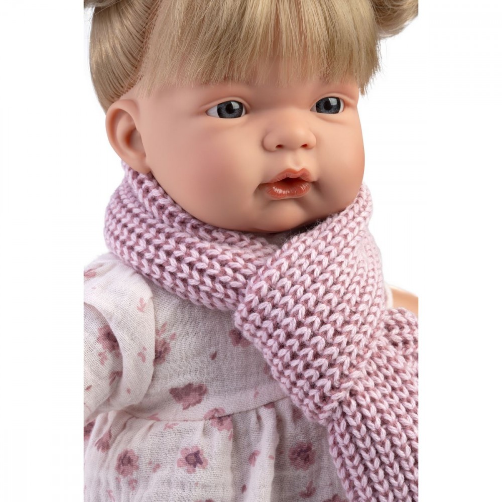 Lėlė su garsais joelle llorens, 38 cm