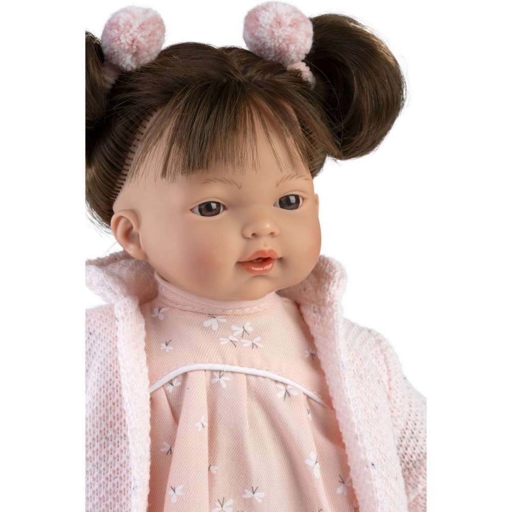 Lėlė vera su garsu llorens, 33 cm