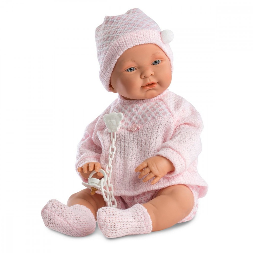 Lėlė kūdikis mergaitė sofia llorens 45024, 45 cm