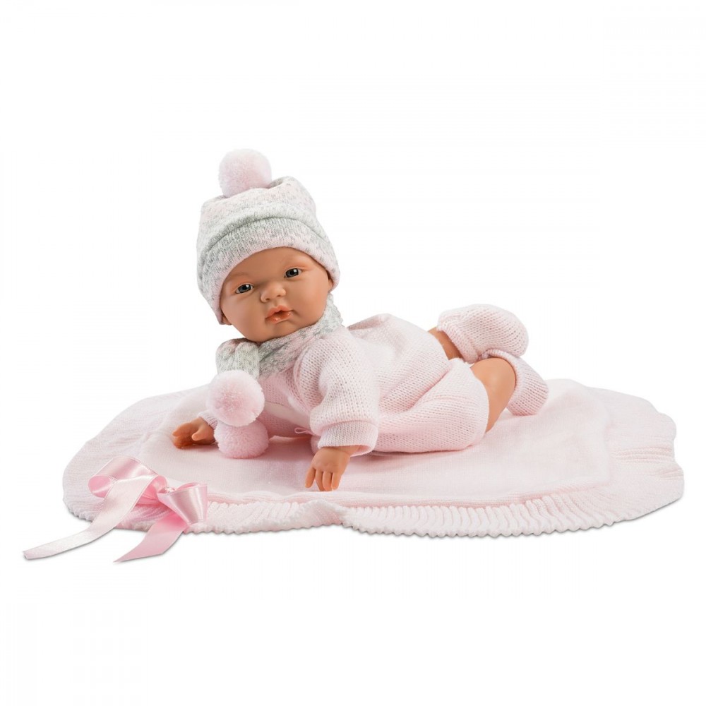 Lėlė su pleduku joelle llorens, 38938, 38 cm