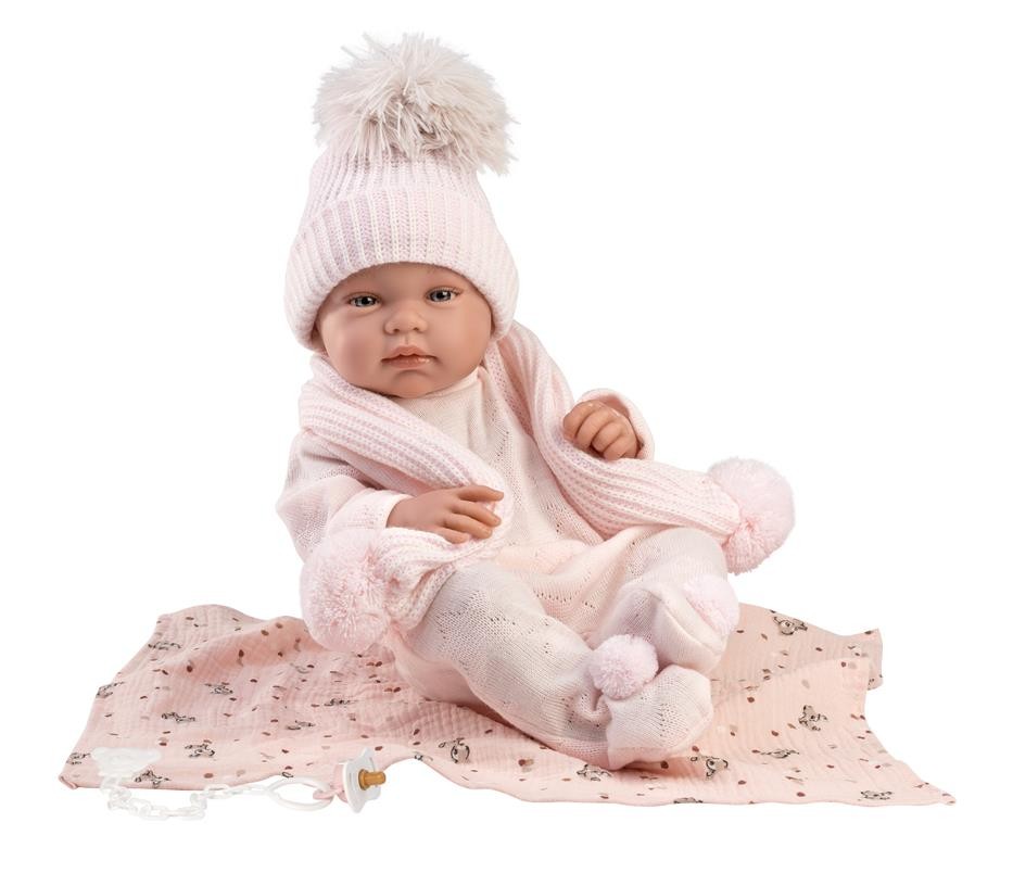 Lėlė kūdikis tina llorens 84338, 43cm