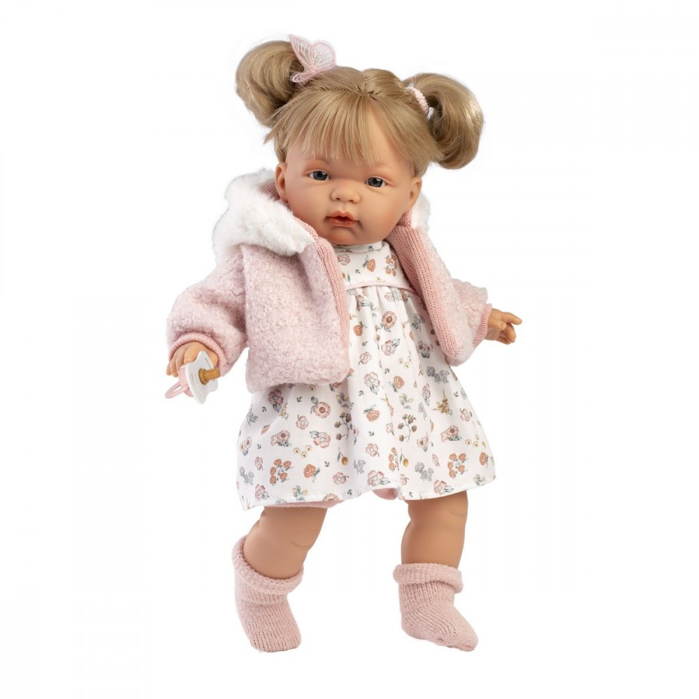 Lėlė su garsais joelle llorens, 38 cm