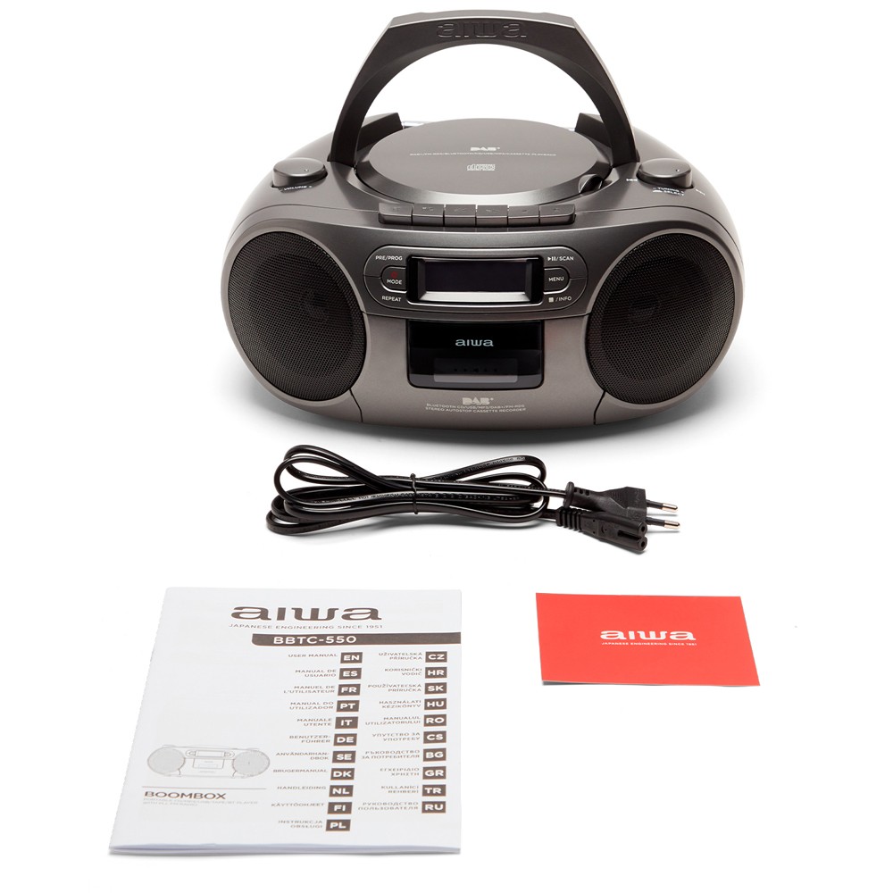 Magnetola aiwa bbtc-660dab/mg