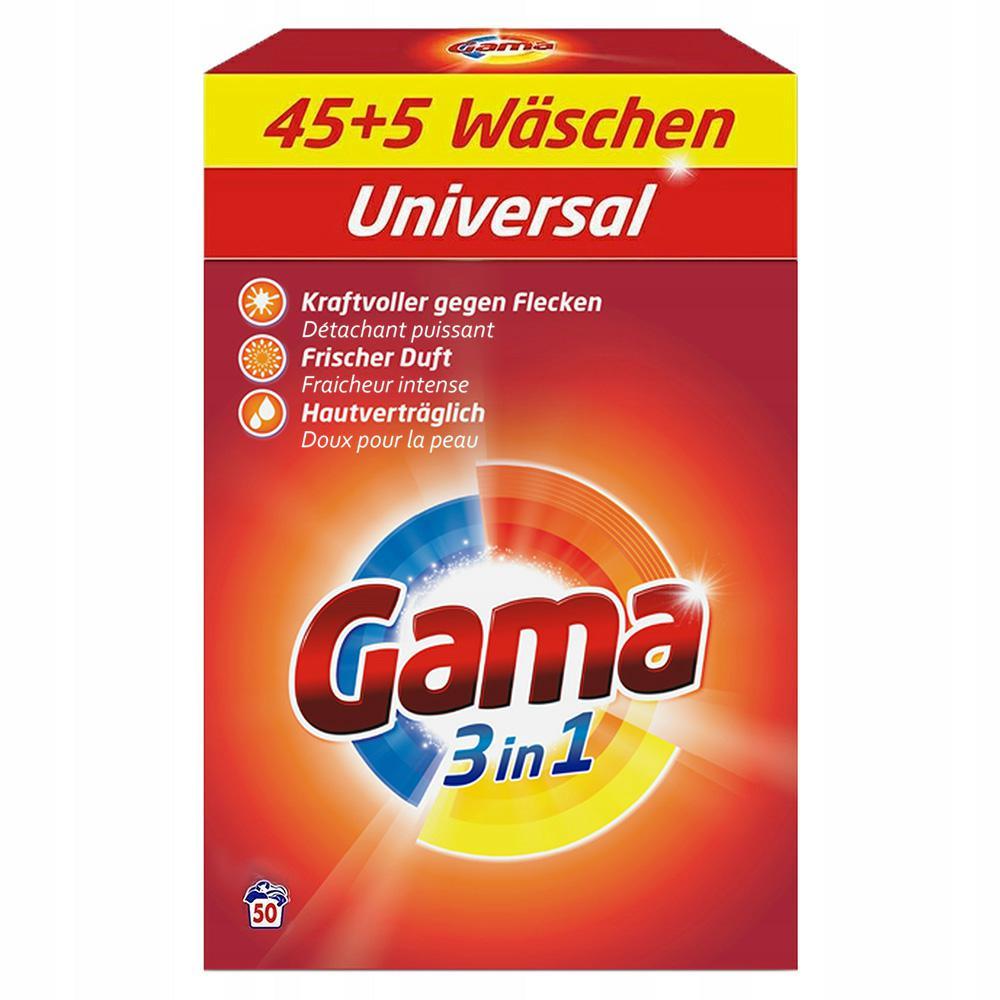 Gama skalbimo milteliai, 3 kg