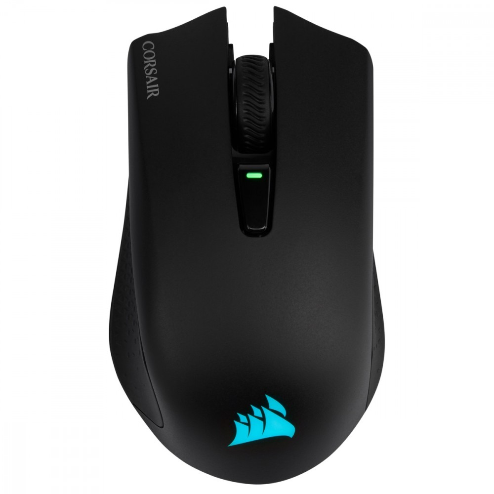Žaidimų pelė corsair harpoon rgb wireless, juodas