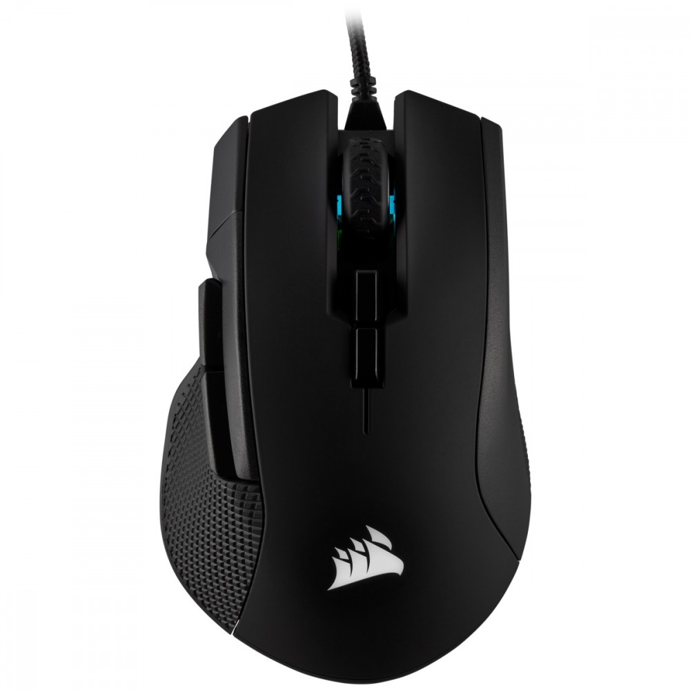 Laidinė pelė corsair ironclaw rgb, juoda