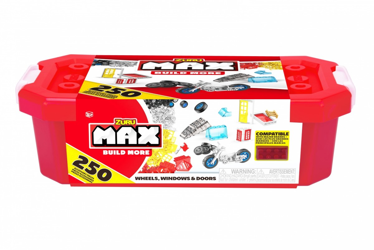 Statybinės kaladėlės vaikams zuru maxbuild 8353, 250 vnt