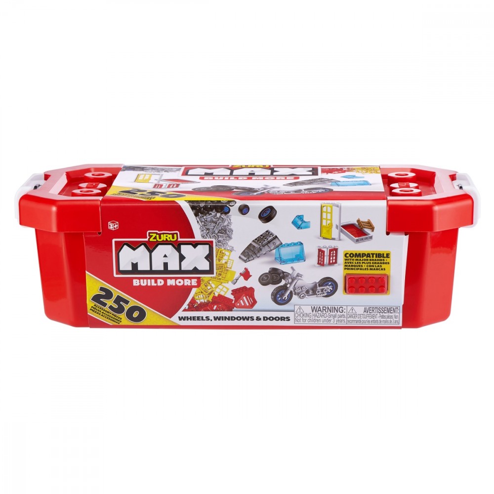 Statybinės kaladėlės vaikams zuru maxbuild 8353, 250 vnt