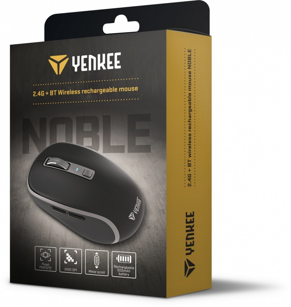Belaidė pelė yenkee noble bk yms 2085bk