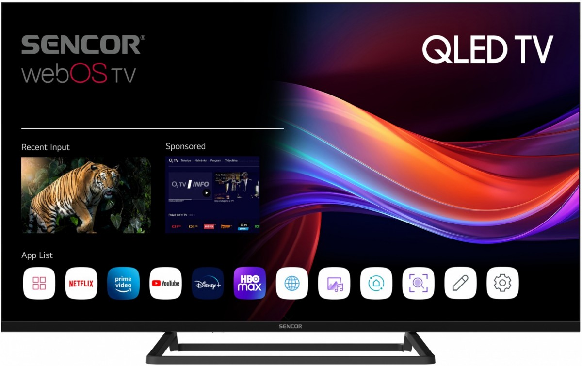 Lg 40 colių qled smart televizorius su webos