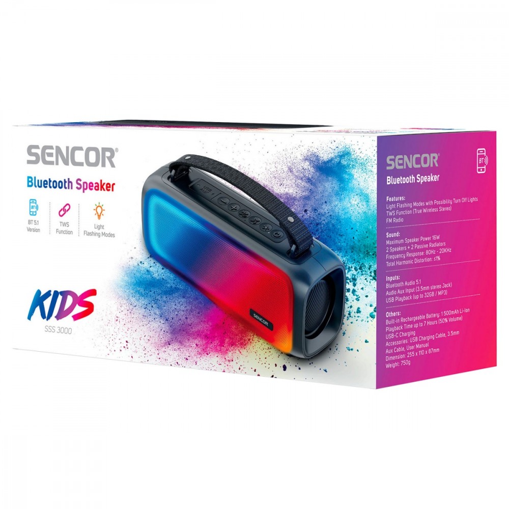 Garsiakalbis sencor sss 3000 kids