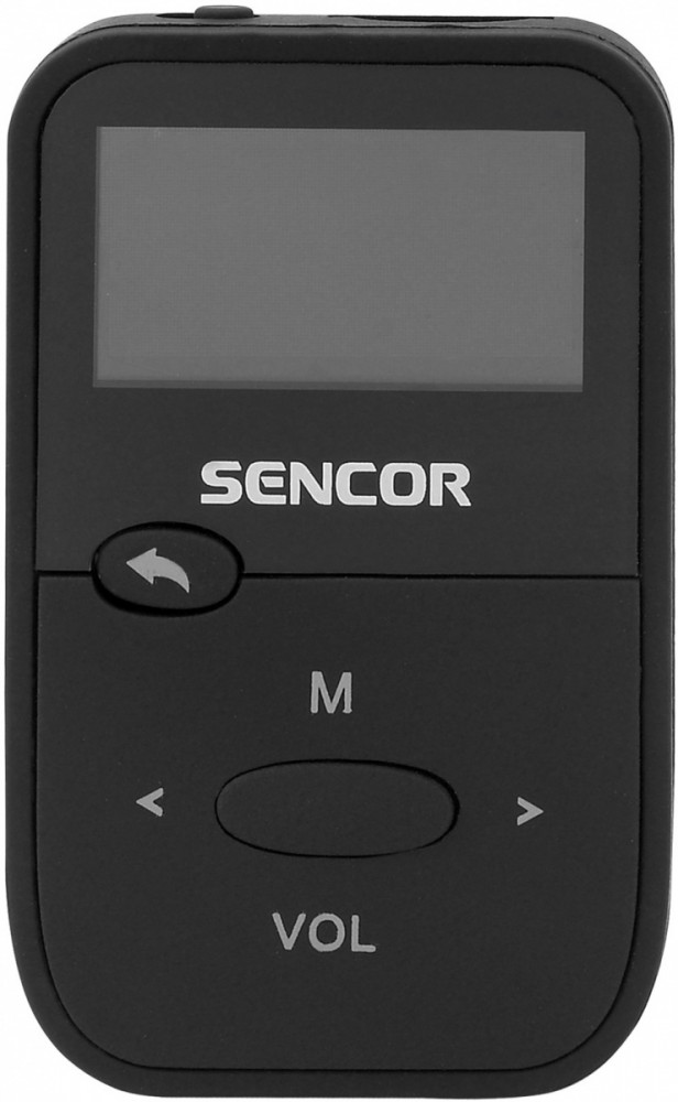 Mp3 grotuvas mp3 grotuvas sencor sfp4408bk, 8gb, juodas