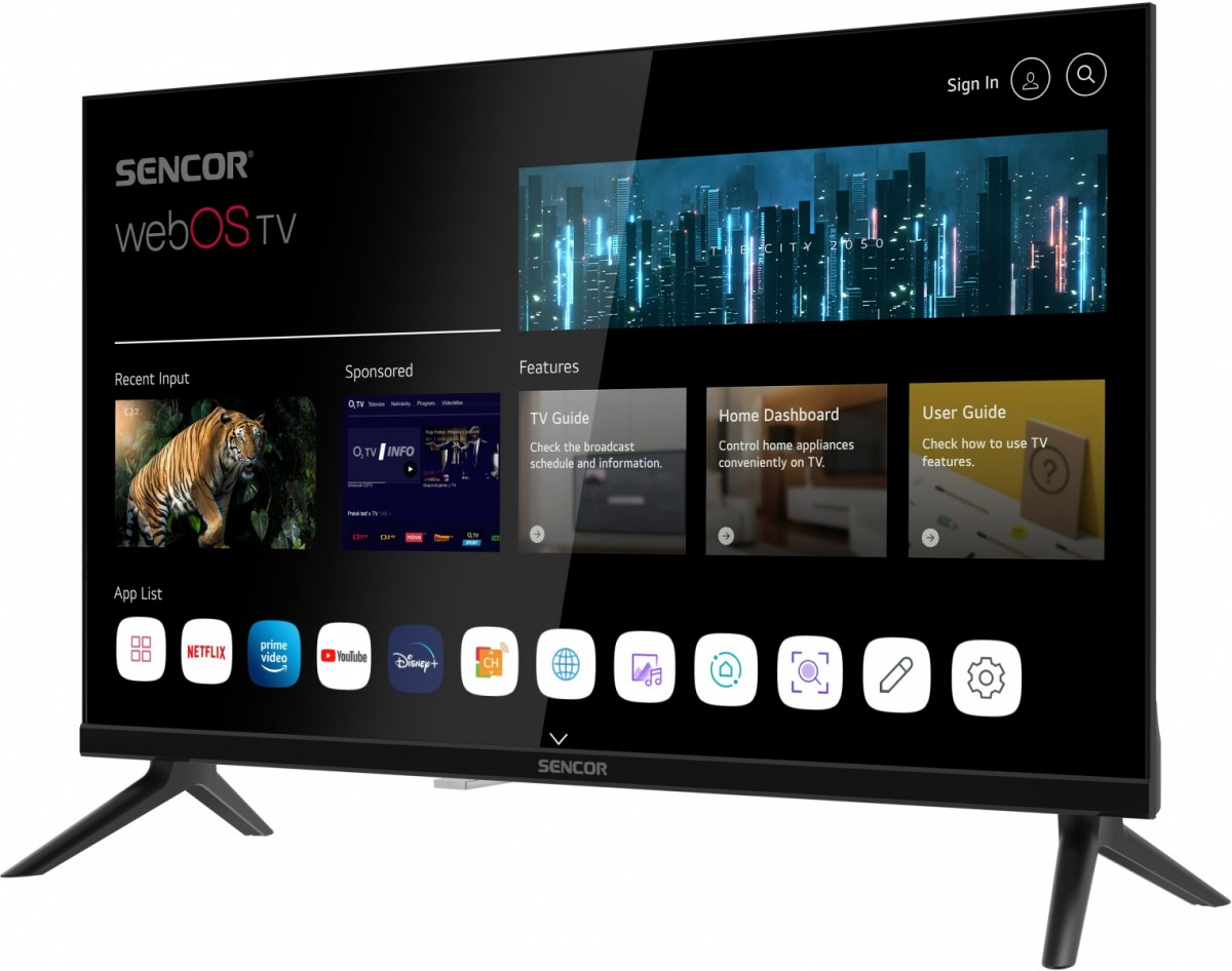 LG 24 colių išmanusis televizorius su webOS