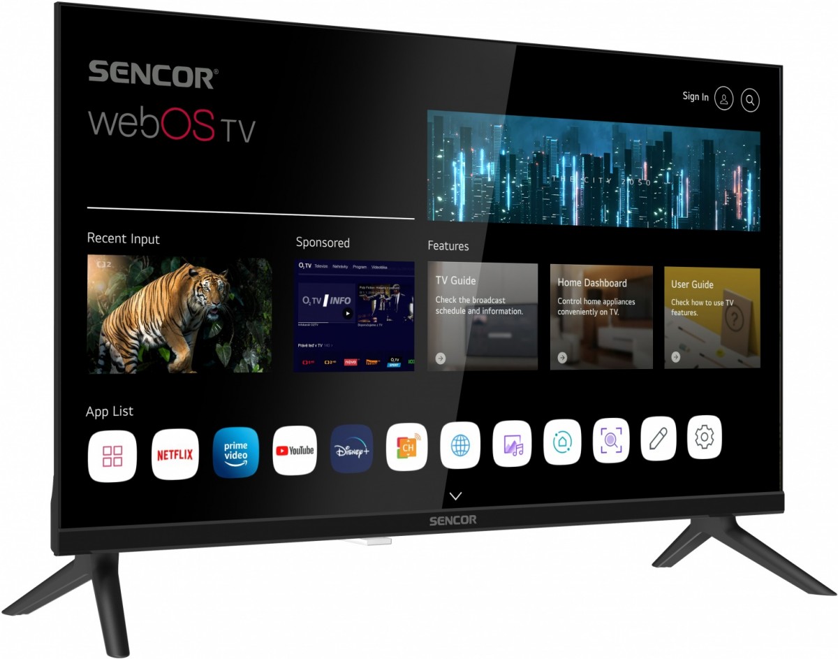 LG 24 colių išmanusis televizorius su webOS