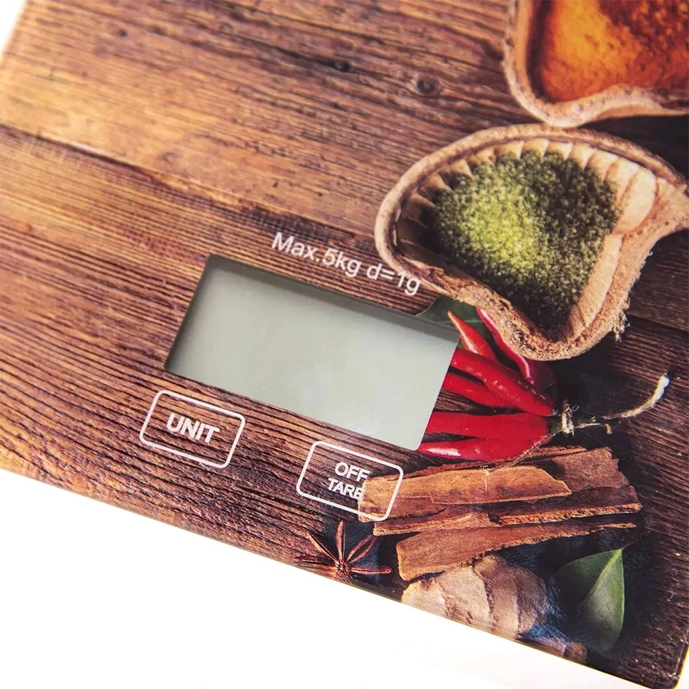 Virtuvinės svarstyklės stiklinės 5 kg 3