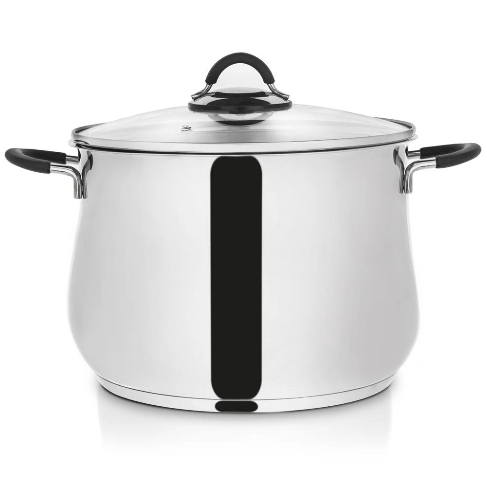 Nerūdijančio plieno puodas su dangčiu 26 cm, 10,6 l