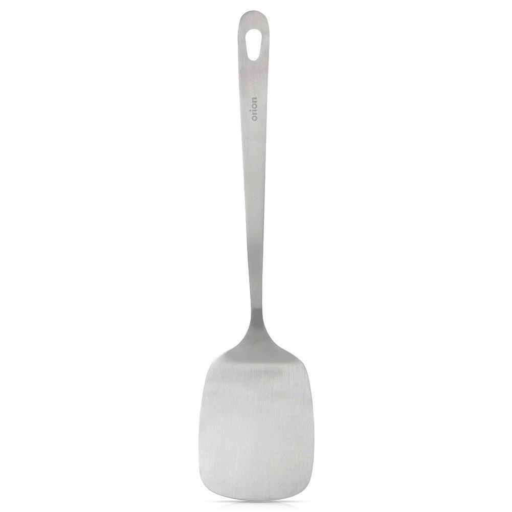 Virtuves lāpstiņa no nerūsējošā tērauda, sudraba krāsā, 32 cm