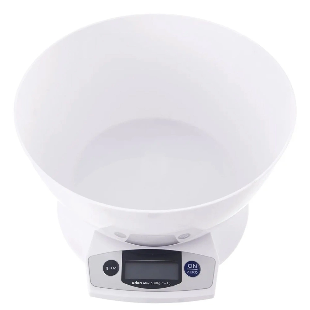 Virtuvinės svarstyklės su dubeniu 5 kg, 2,5 l 3