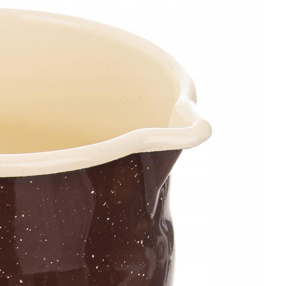 1,2 l emaliuotas puodelis su rankena