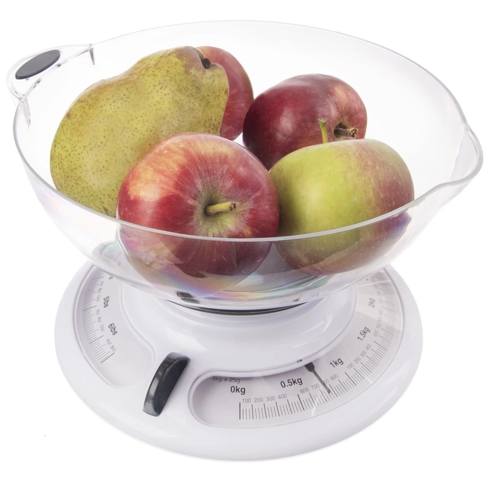 Mechaninės svarstyklės su dubeniu 3 kg