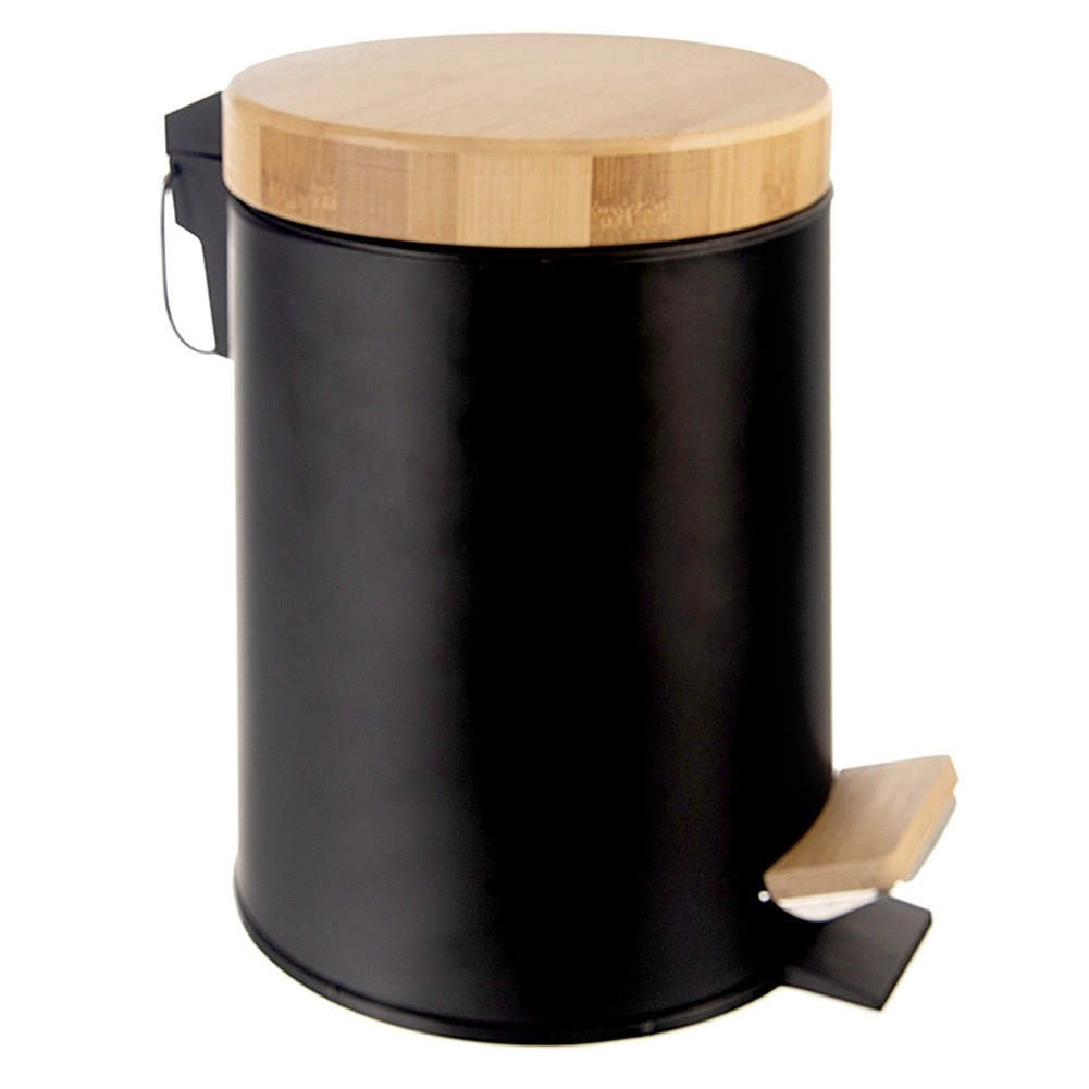 Šiukšlių dėžė 3 l juoda 2