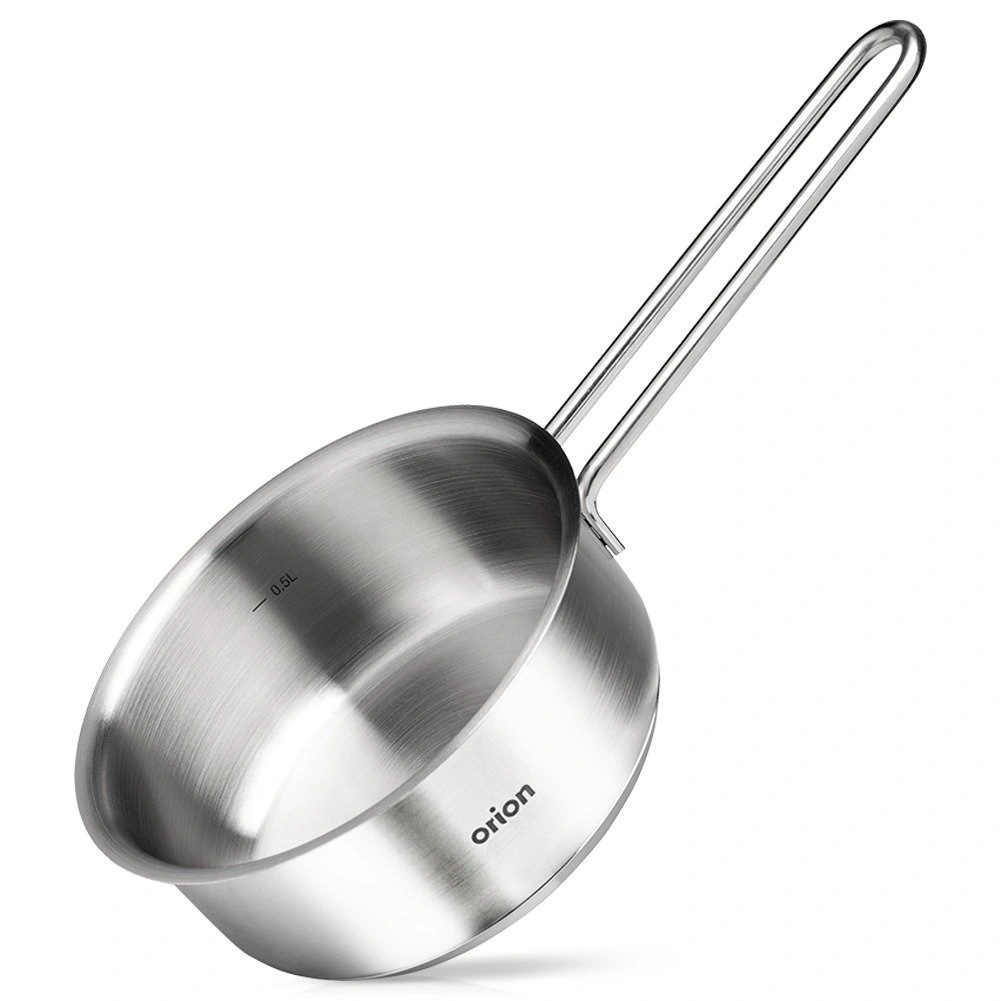 Puodas iš nerūdijančiojo plieno, sidabrinis, Ø 14 cm, 800 ml