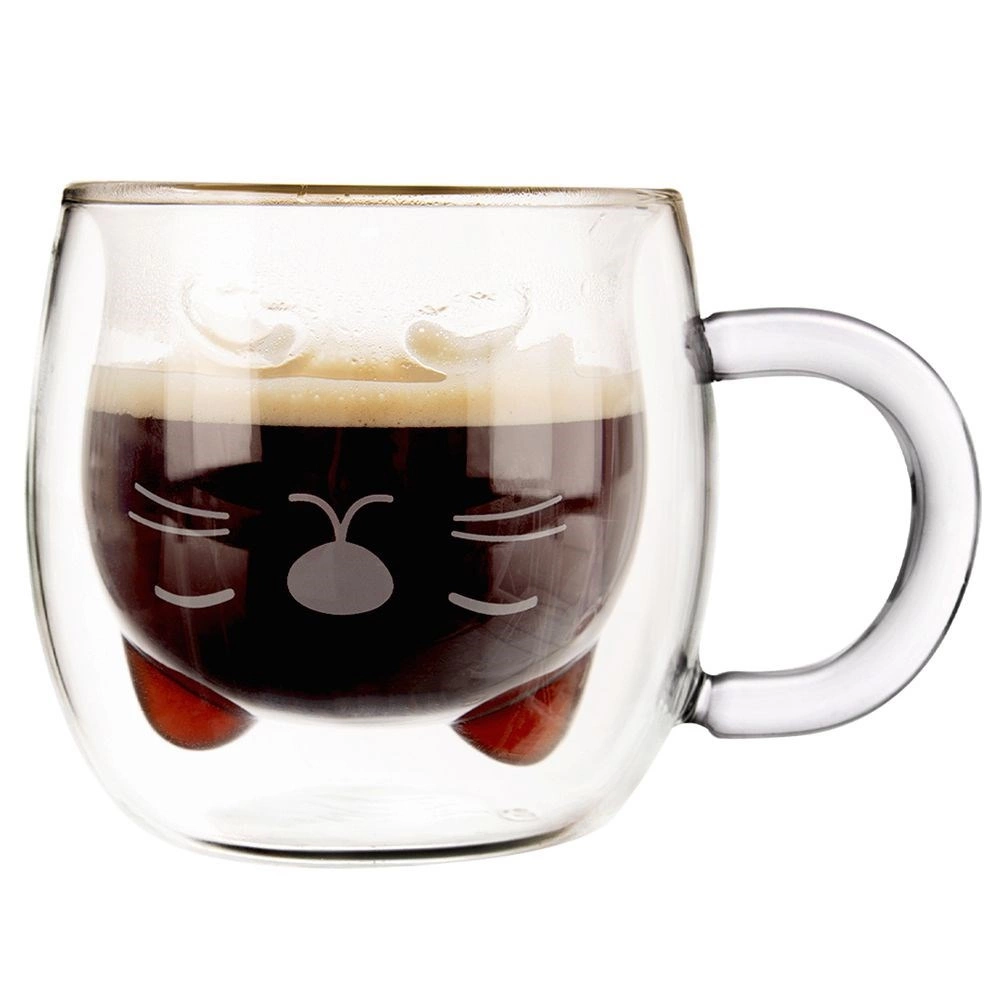 Dvigubos sienelės stiklinė 270 ml 2
