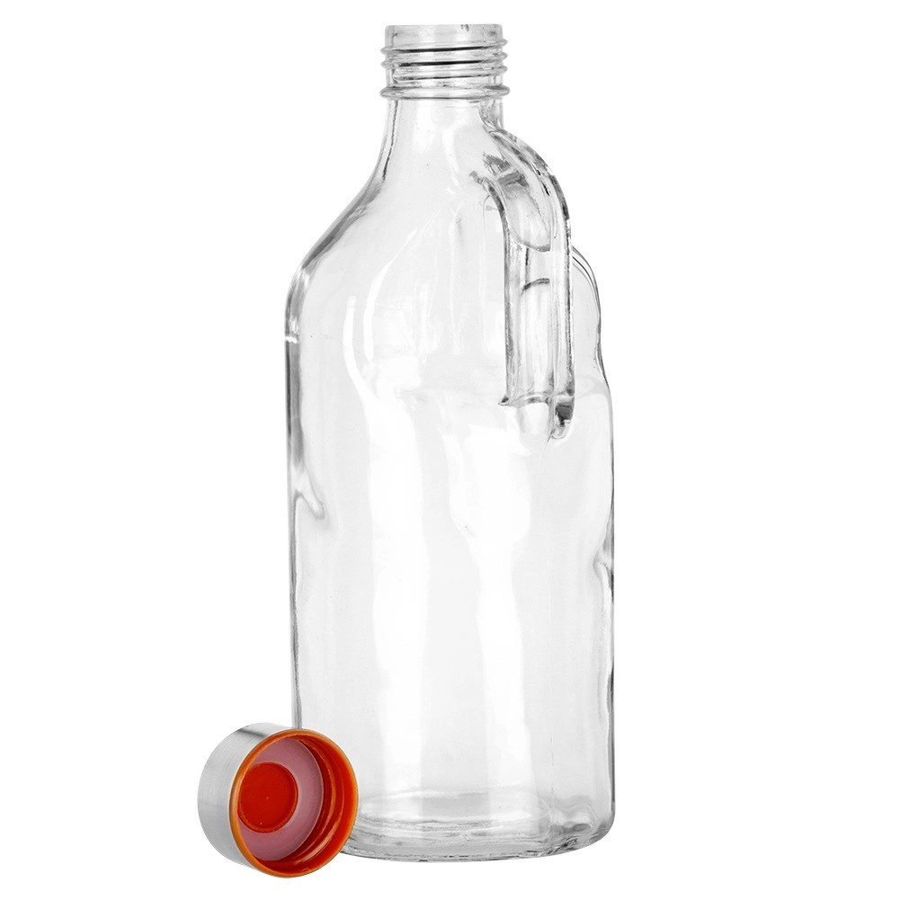 Stiklinis butelis su rankena 1,15 l 2