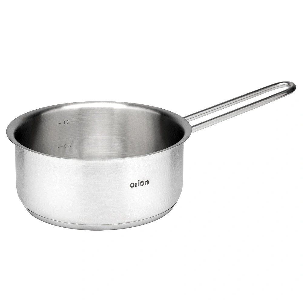 Nerūdijančio plieno puodas, sidabrinis, Ø 16 cm, 1,2 l 2