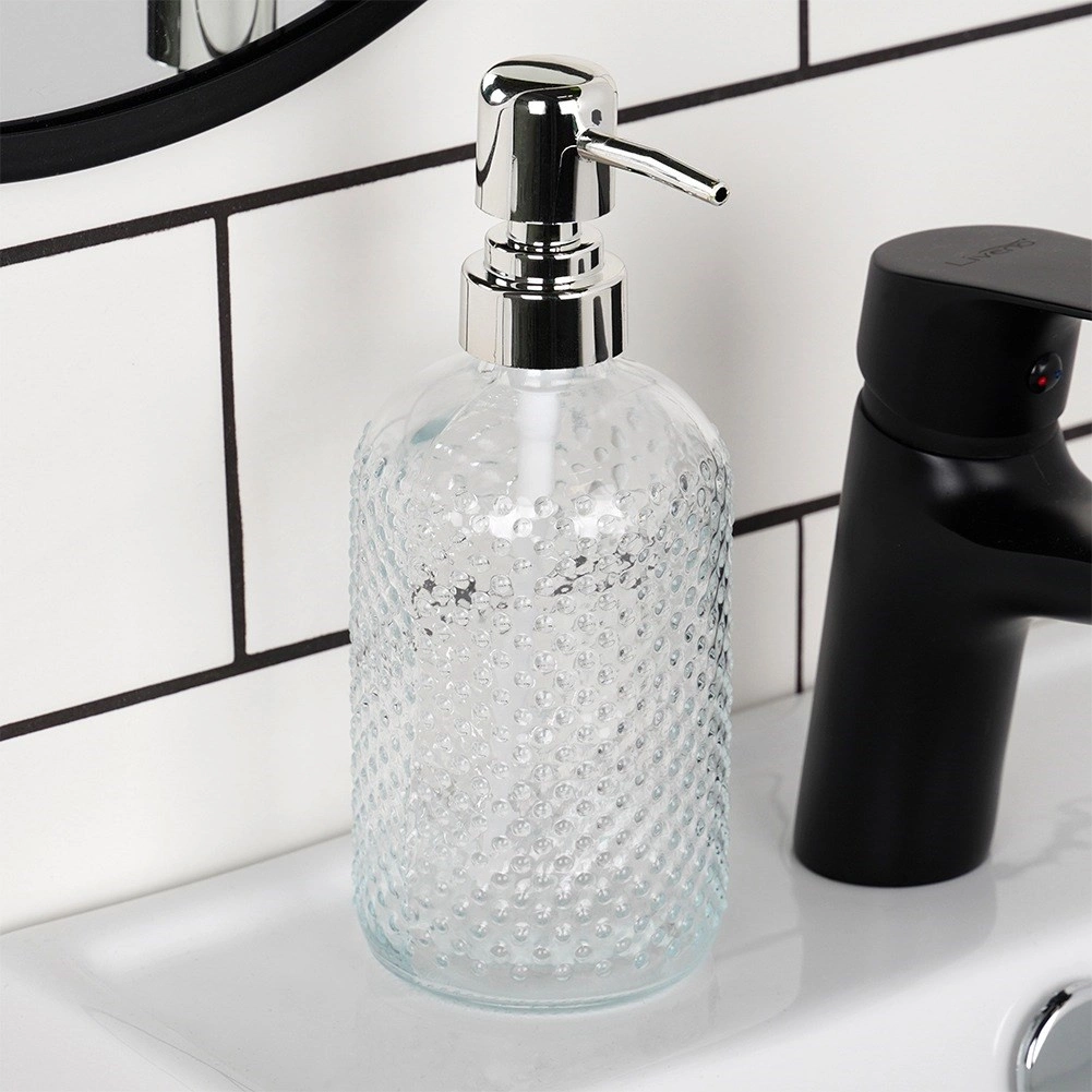 Skysto muilo dozatorius stiklinis 430 ml