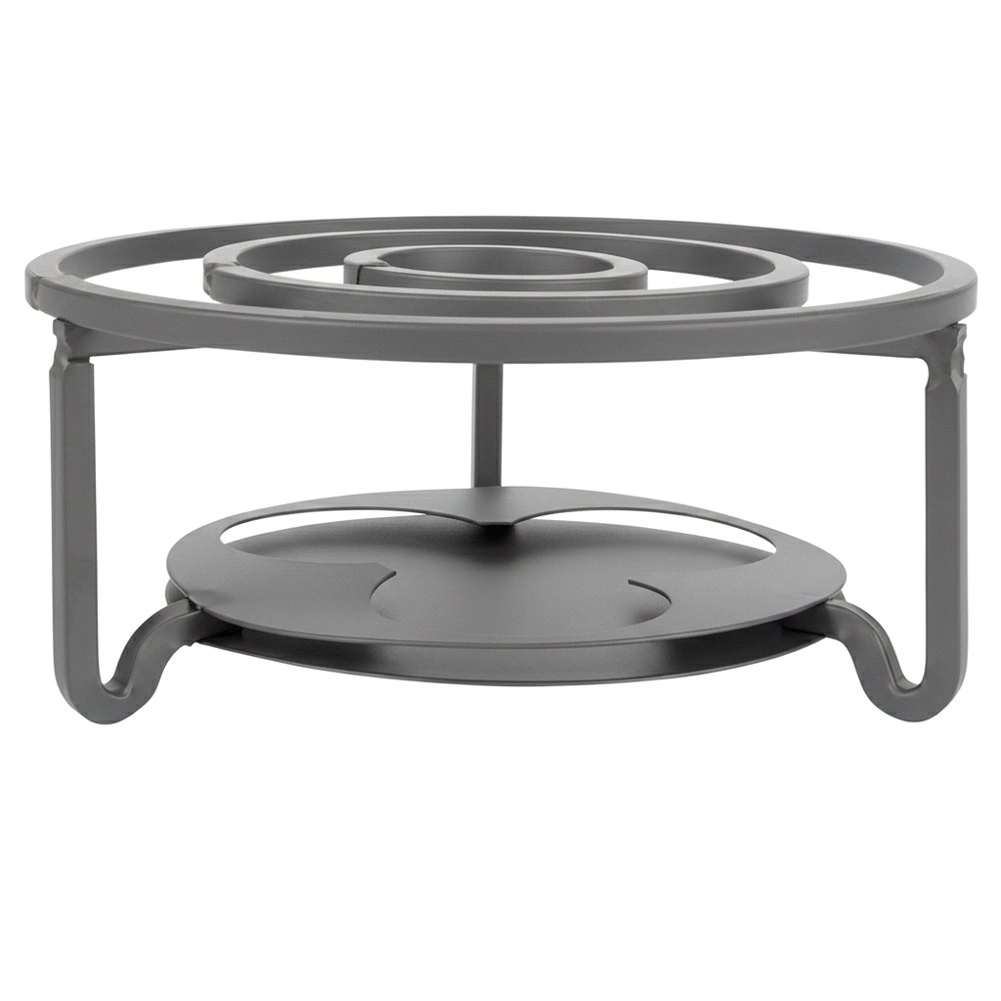 Arbatinuko šildytuvas metalinis pilkas 16,5 cm 2