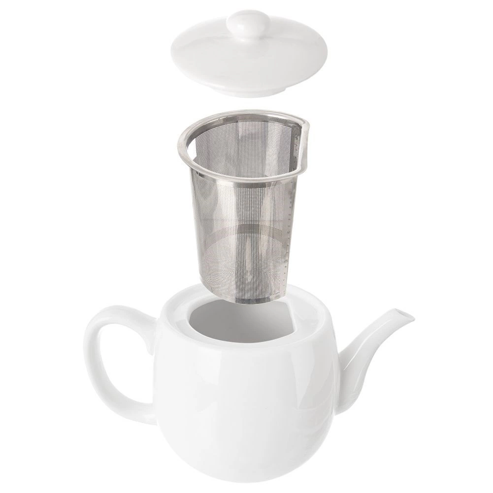 Arbatinukas su sieteliu 700 ml baltas 2