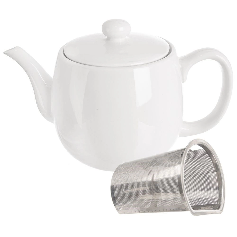 Arbatinukas su sieteliu 700 ml baltas