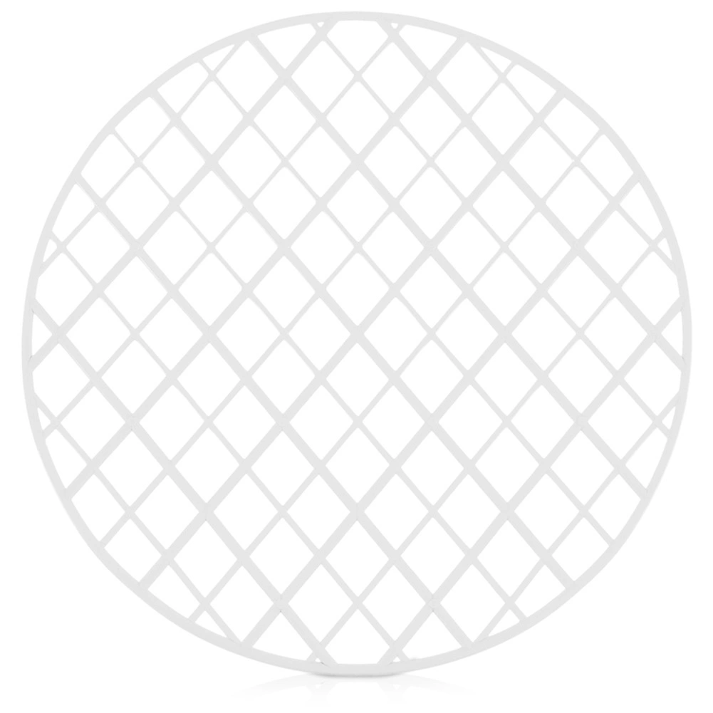 Plautuvės kilimėlis 32,5 cm baltos spalvos