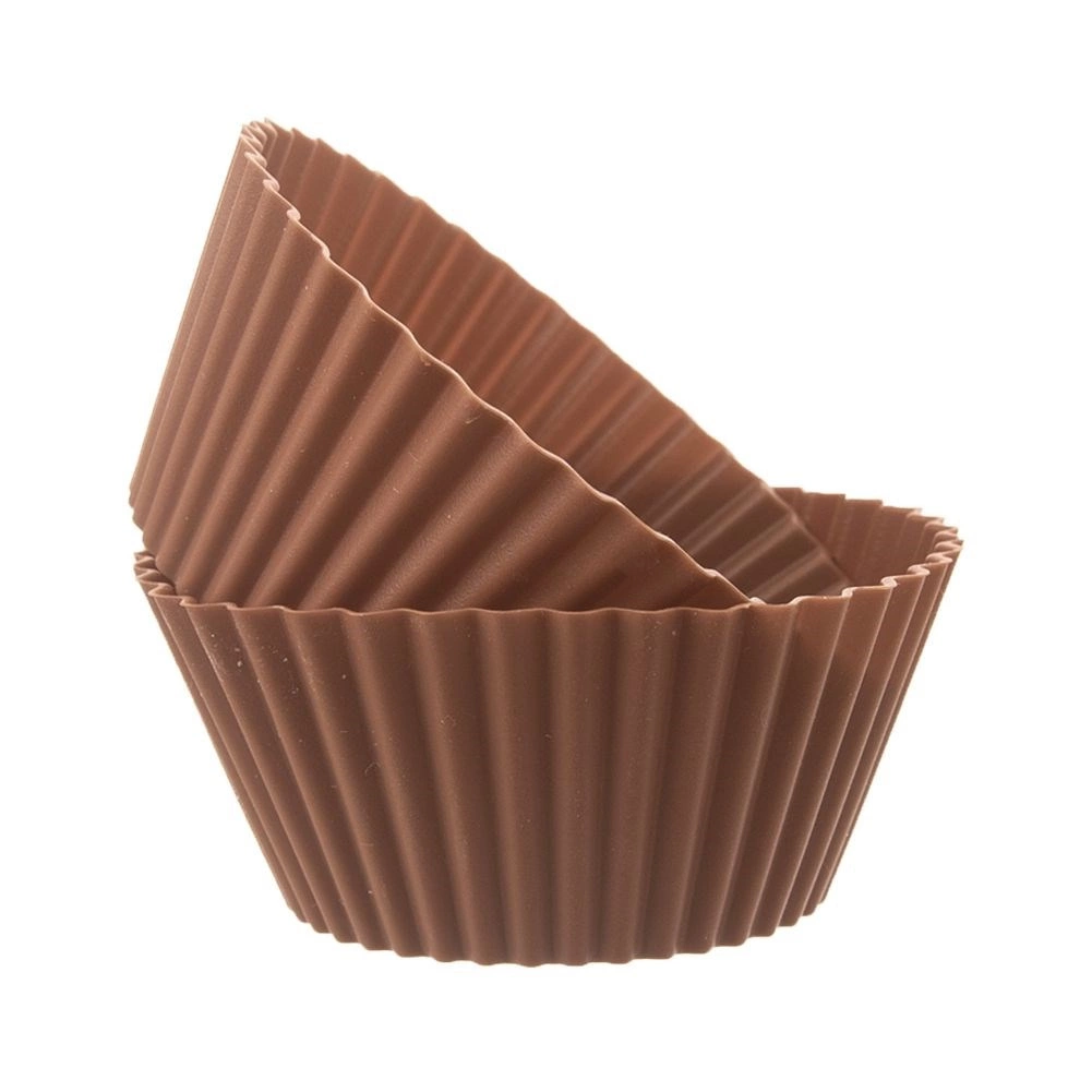 Silikoniniai keksiukų formelės 5,5 cm, 6 vnt.