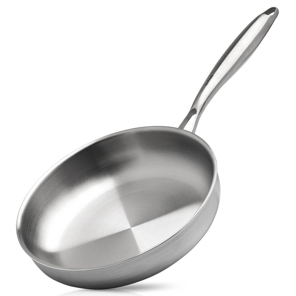 Keptuvė iš trijų sluoksnių nerūdijančio plieno, sidabrinė, Ø 24 cm