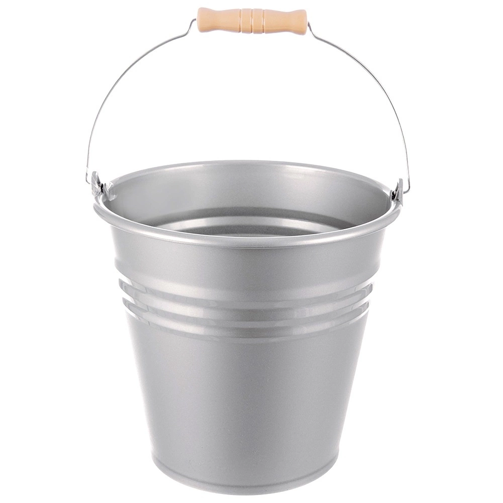 Plastikinis kibiras 10 l pilkas 2