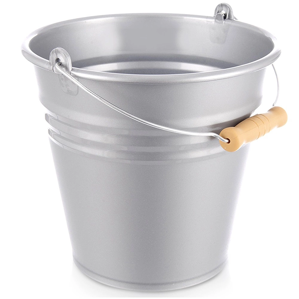 Plastikinis kibiras 10 l pilkas