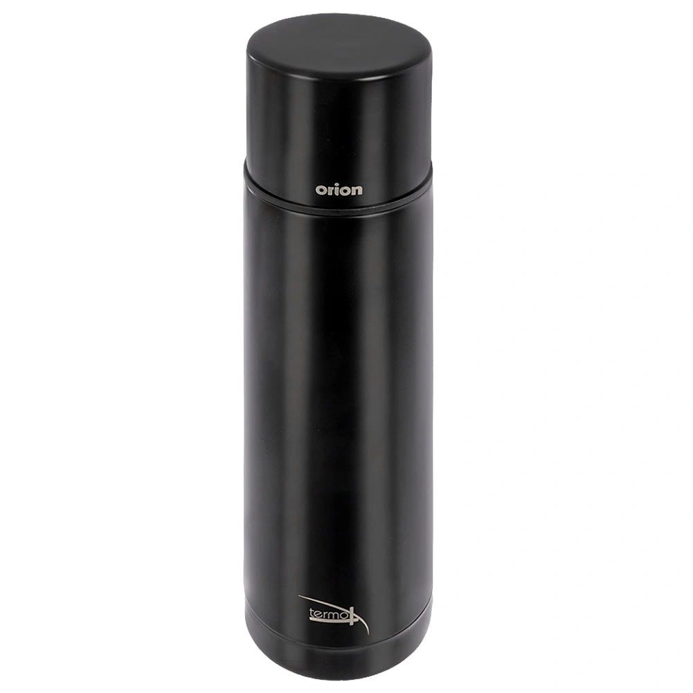 Termosas 700 ml, su puodeliu-dangteliu, juodas, 7,5 × 7,5 × 28 cm 2