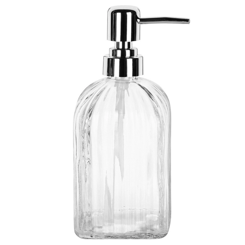 Skysto muilo dozatorius iš stiklo 550 ml 2