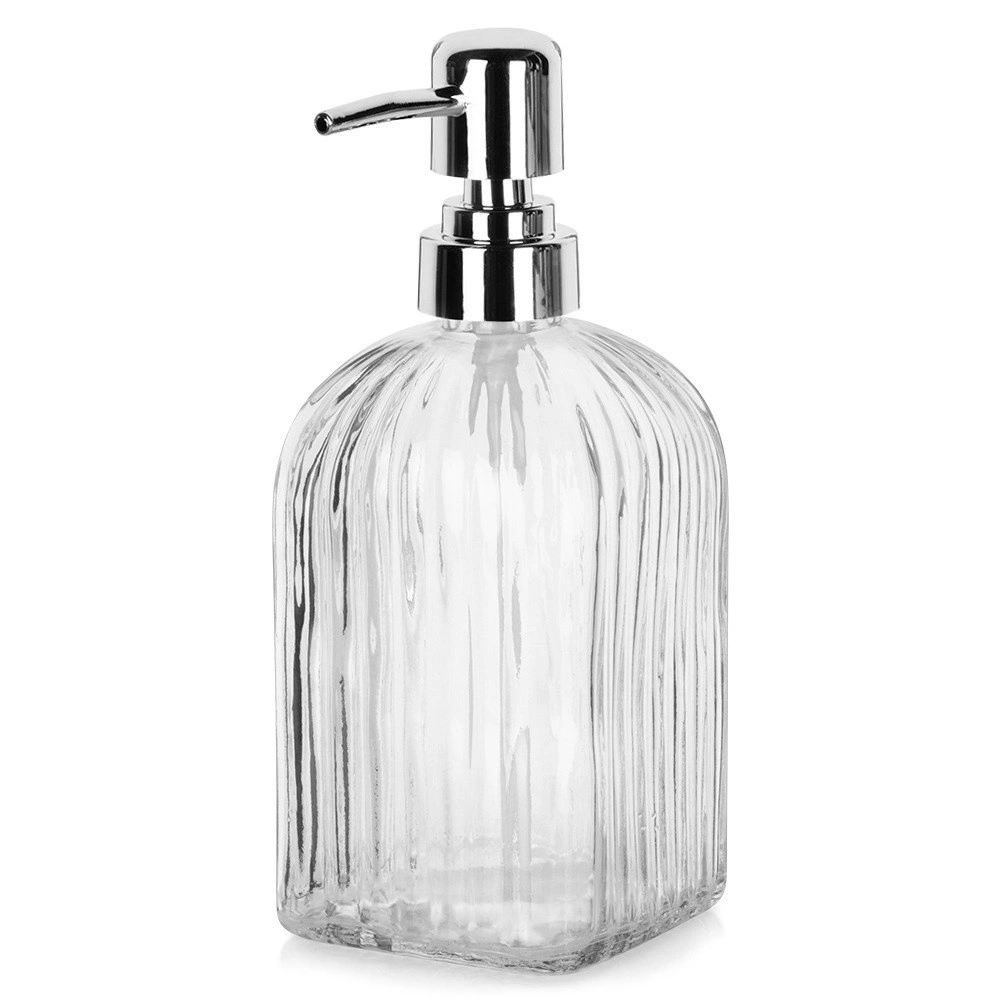 Skysto muilo dozatorius iš stiklo 550 ml