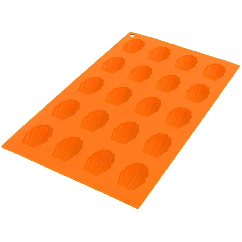 Silikoninė kepimo forma kriauklės formos 29,5 × 17,5 cm