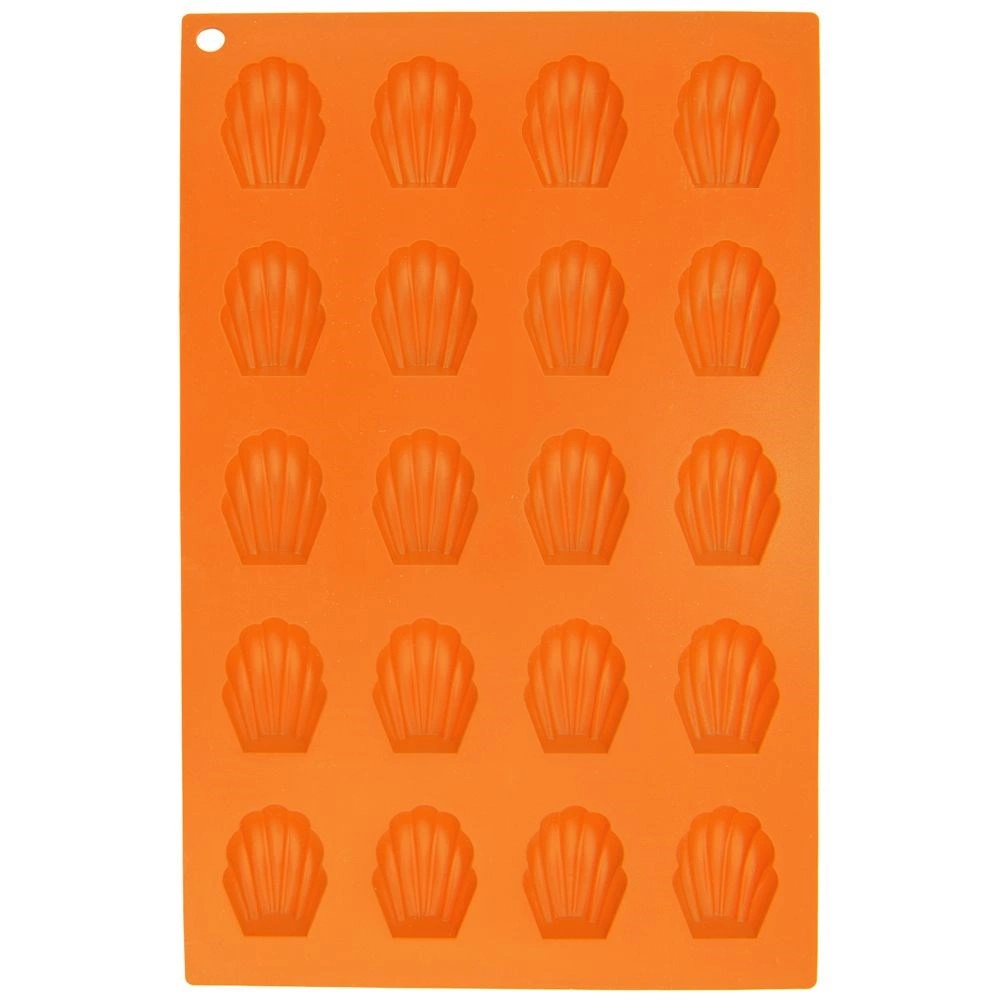 Silikoninė kepimo forma kriauklės formos 29,5 × 17,5 cm