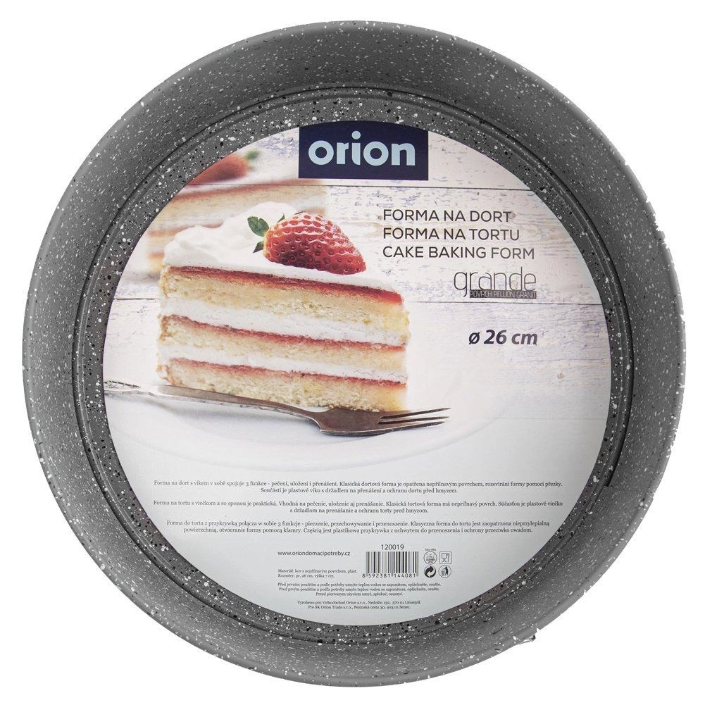 Apvali kepimo forma su dangčiu 26 cm 2