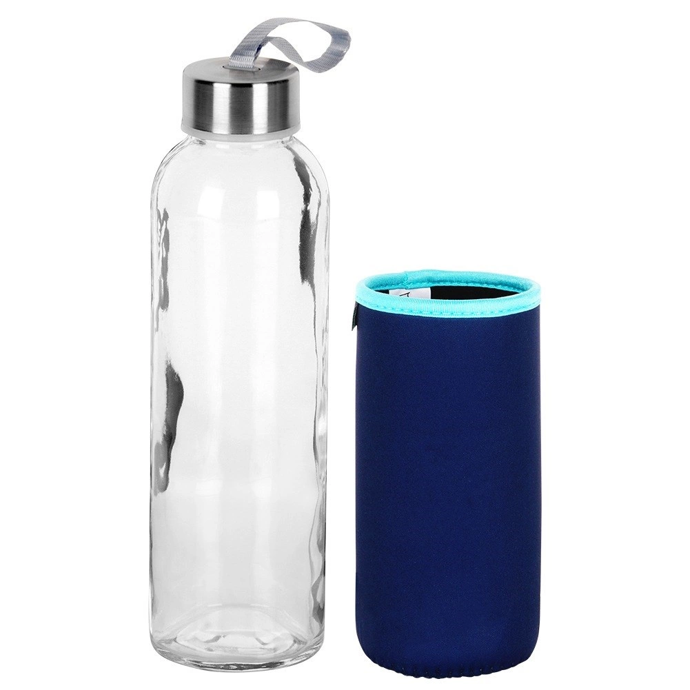 Stiklinis butelis su užvalkalu 540 ml 2