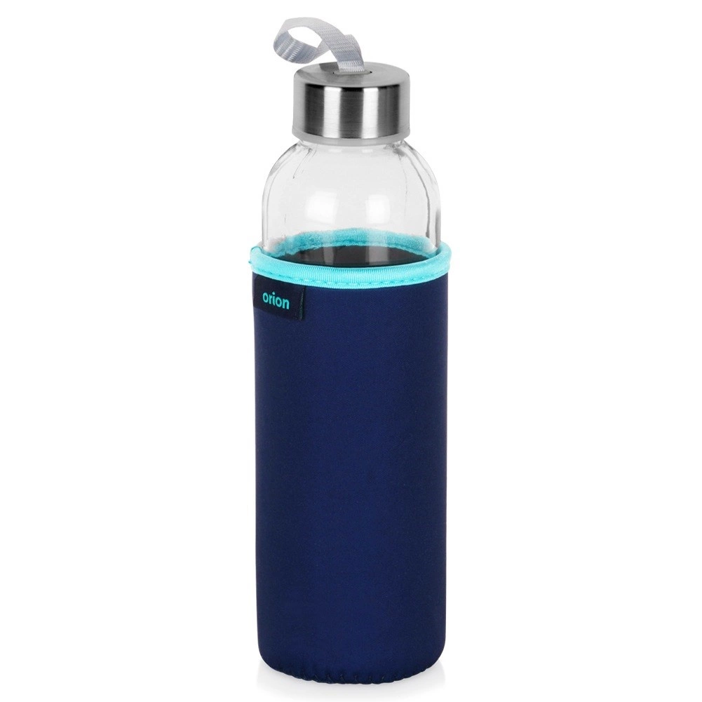 Stiklinis butelis su užvalkalu 540 ml