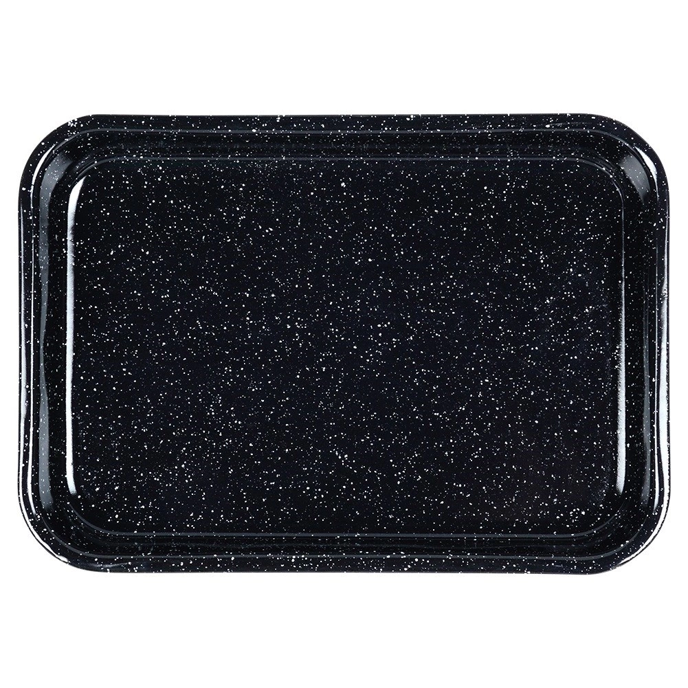 Stačiakampė emaliuota kepimo skarda 34 × 24 cm 2