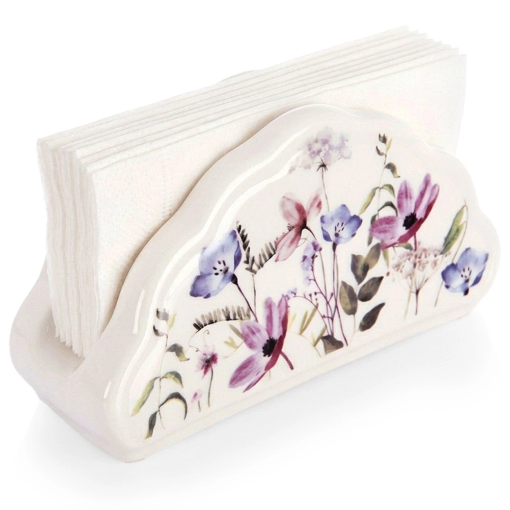 Servetėlių laikiklis porcelianinis 13 × 4,5 × 7 cm