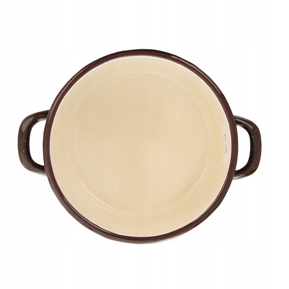 1 l bronze emaliuotas puodas